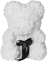 rose-bear-white
